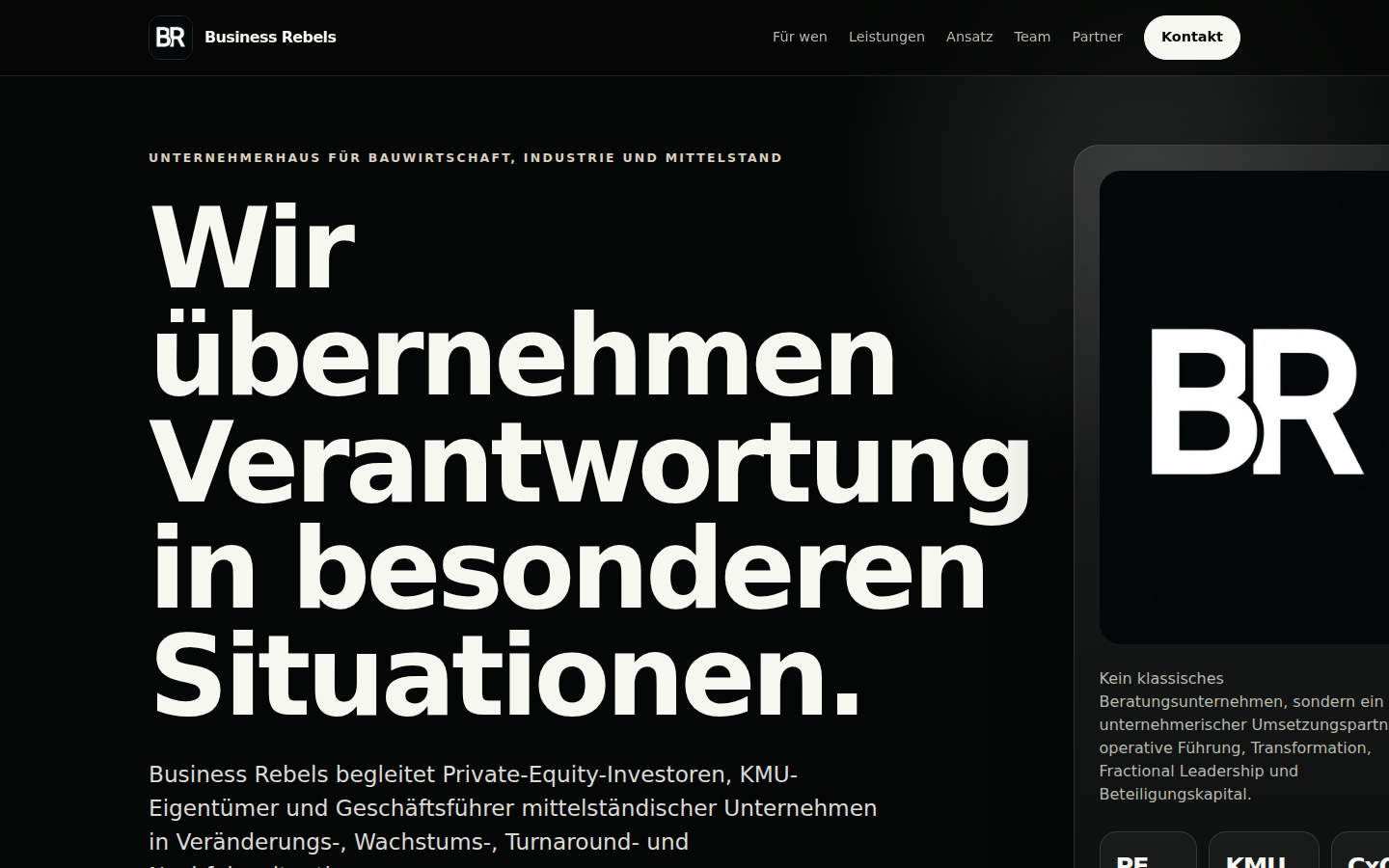 Business Rebels Website