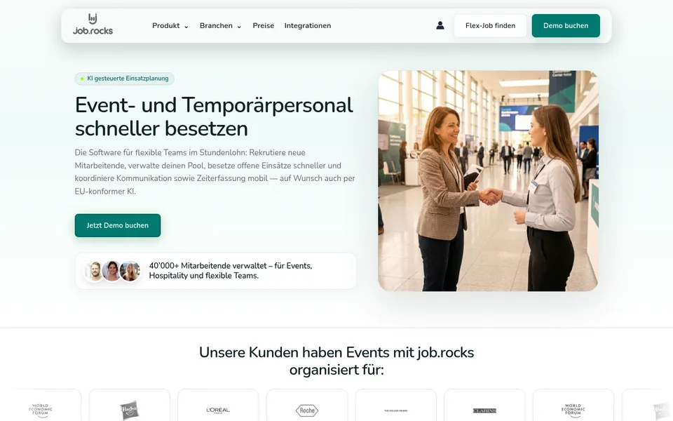 job.rocks Website Screenshot